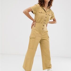 ASOS Women's mustard/tan Jumpsuit